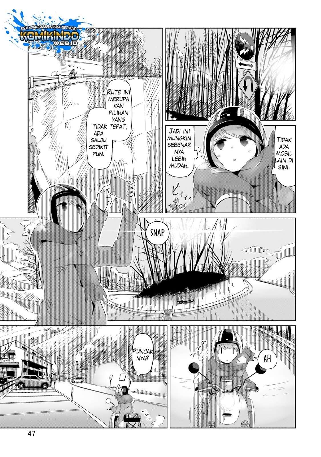 Yuru-Camp Chapter 15 Gambar 16