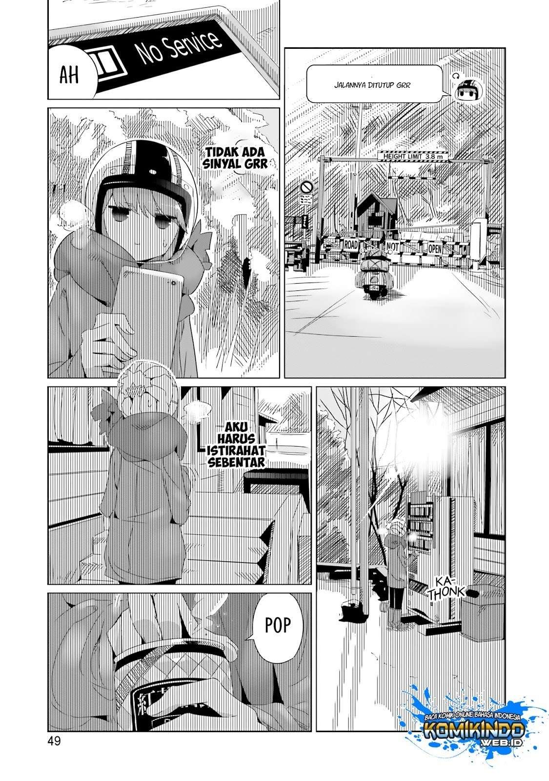 Yuru-Camp Chapter 15 Gambar 18