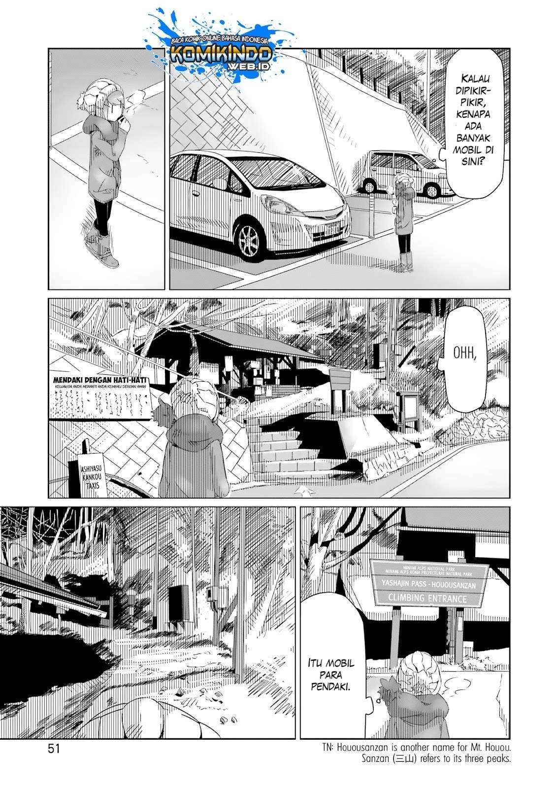 Yuru-Camp Chapter 15 Gambar 20