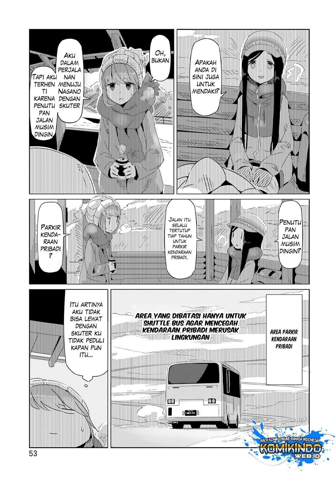 Yuru-Camp Chapter 15 Gambar 22