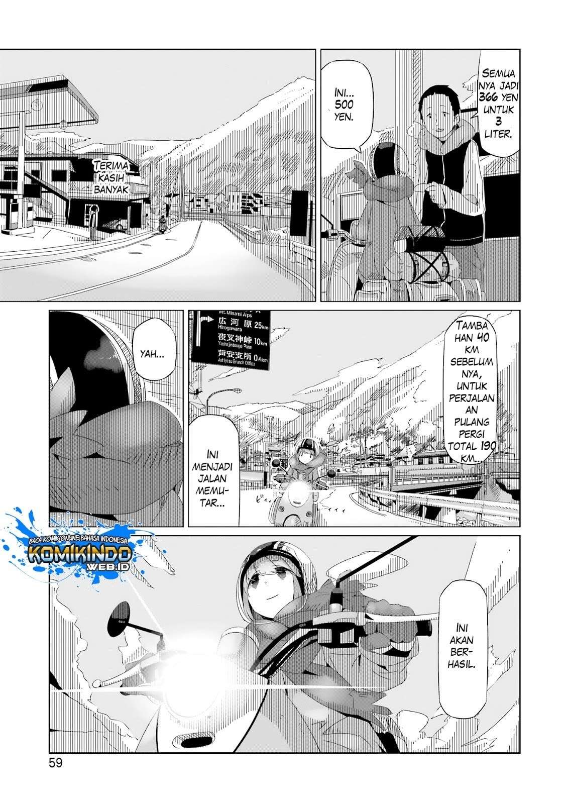 Yuru-Camp Chapter 15 Gambar 28