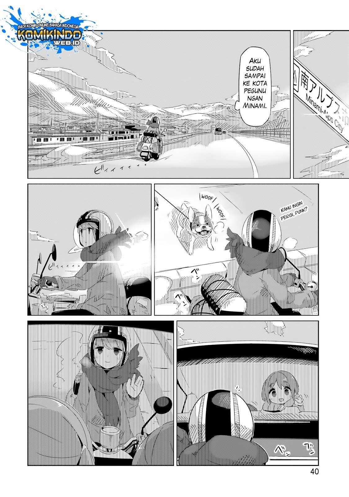Yuru-Camp Chapter 15 Gambar 9
