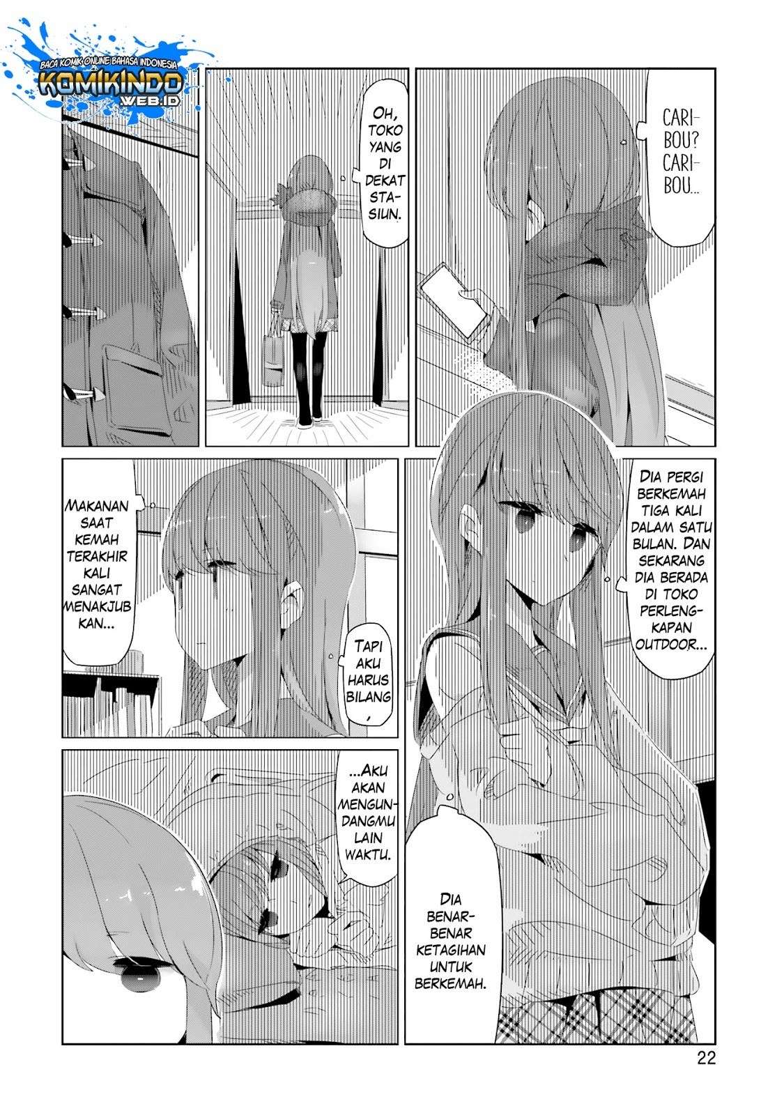 Yuru-Camp Chapter 14 Gambar 24