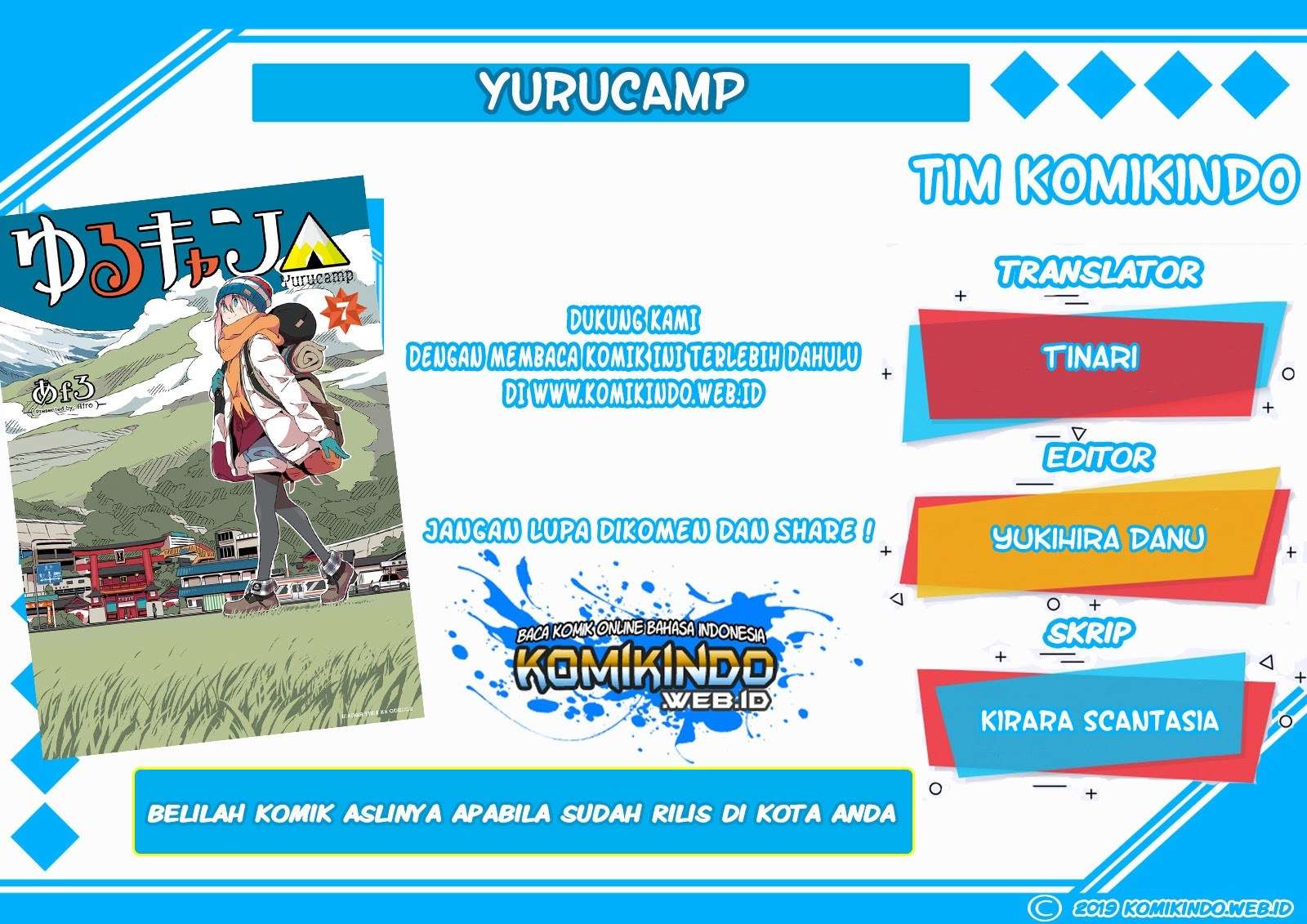 Baca Komik Yuru-Camp Chapter 13 Gambar 1