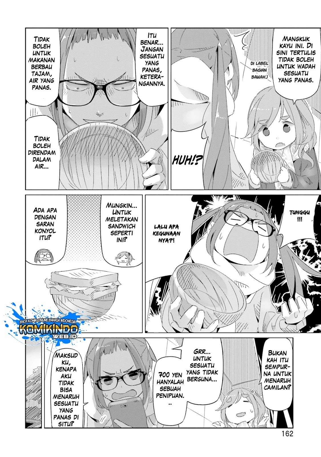 Yuru-Camp Chapter 13 Gambar 12