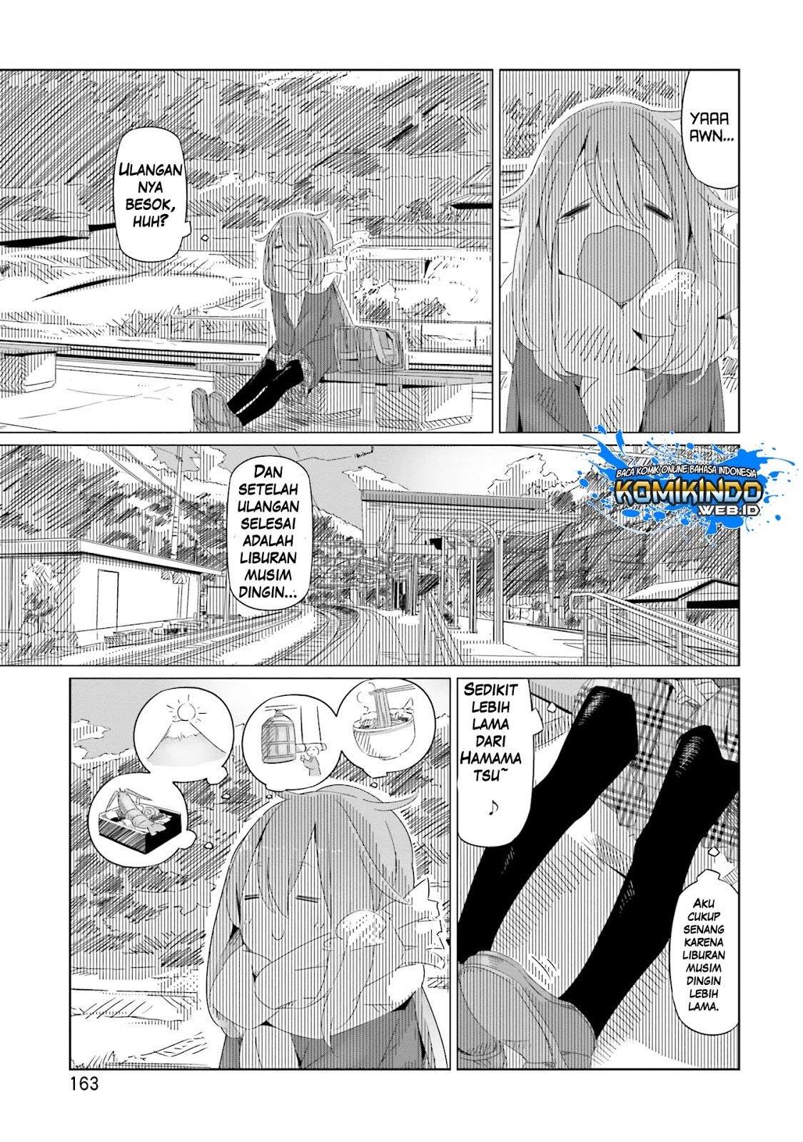 Yuru-Camp Chapter 13 Gambar 13