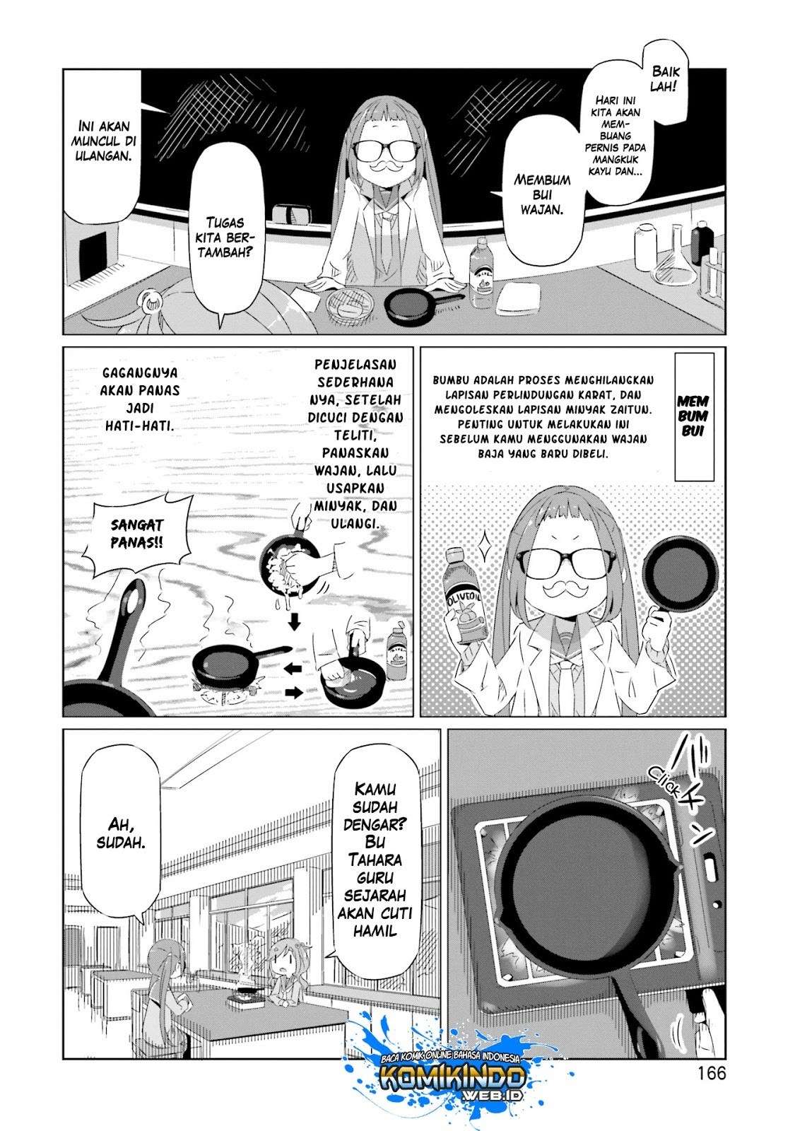 Yuru-Camp Chapter 13 Gambar 16