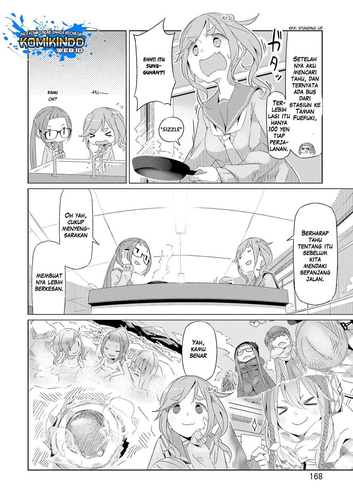 Yuru-Camp Chapter 13 Gambar 18