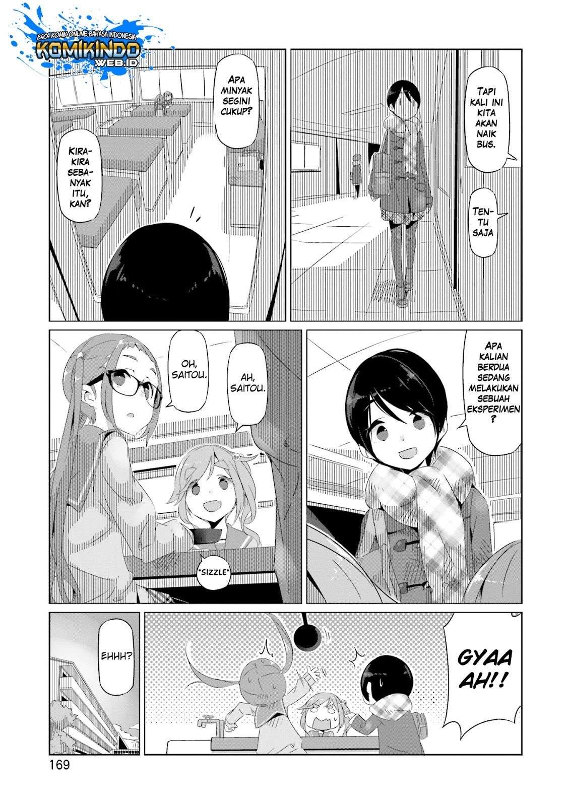 Yuru-Camp Chapter 13 Gambar 19