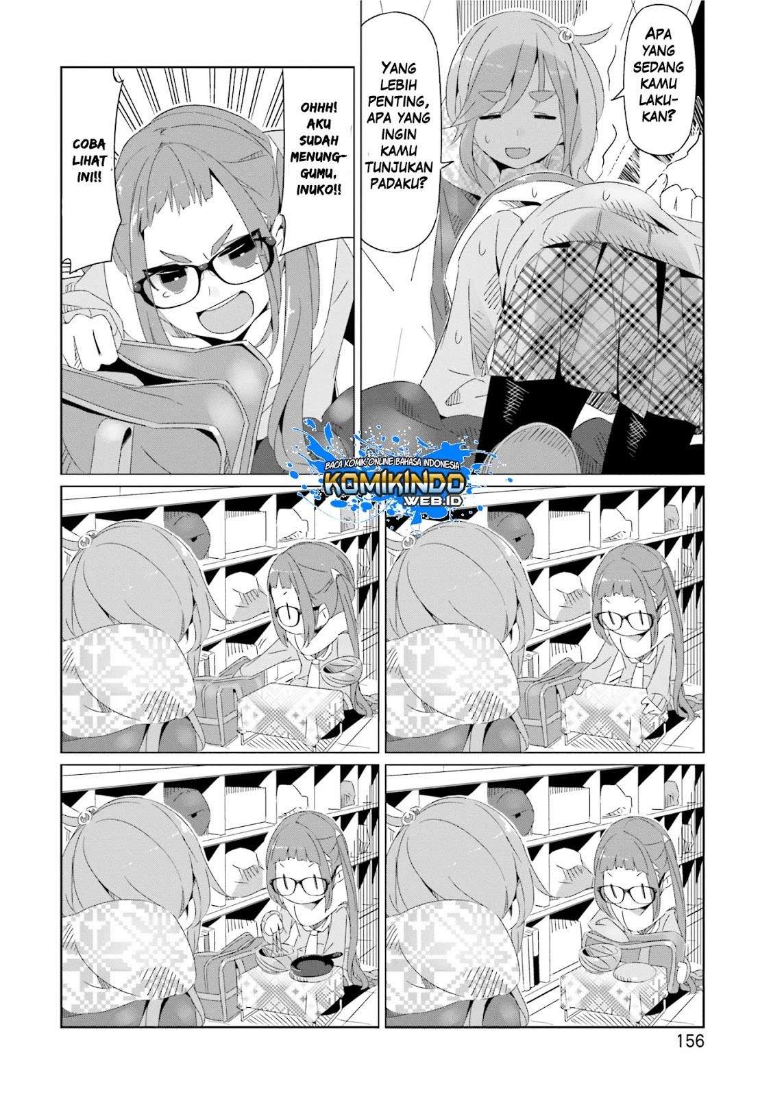 Yuru-Camp Chapter 13 Gambar 6