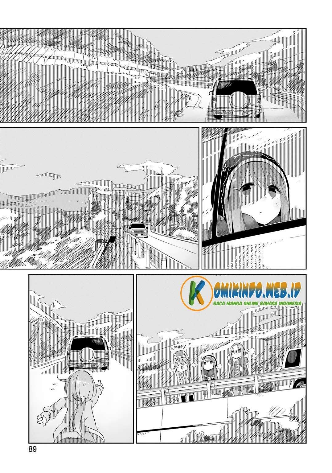 Yuru-Camp Chapter 10 Gambar 12