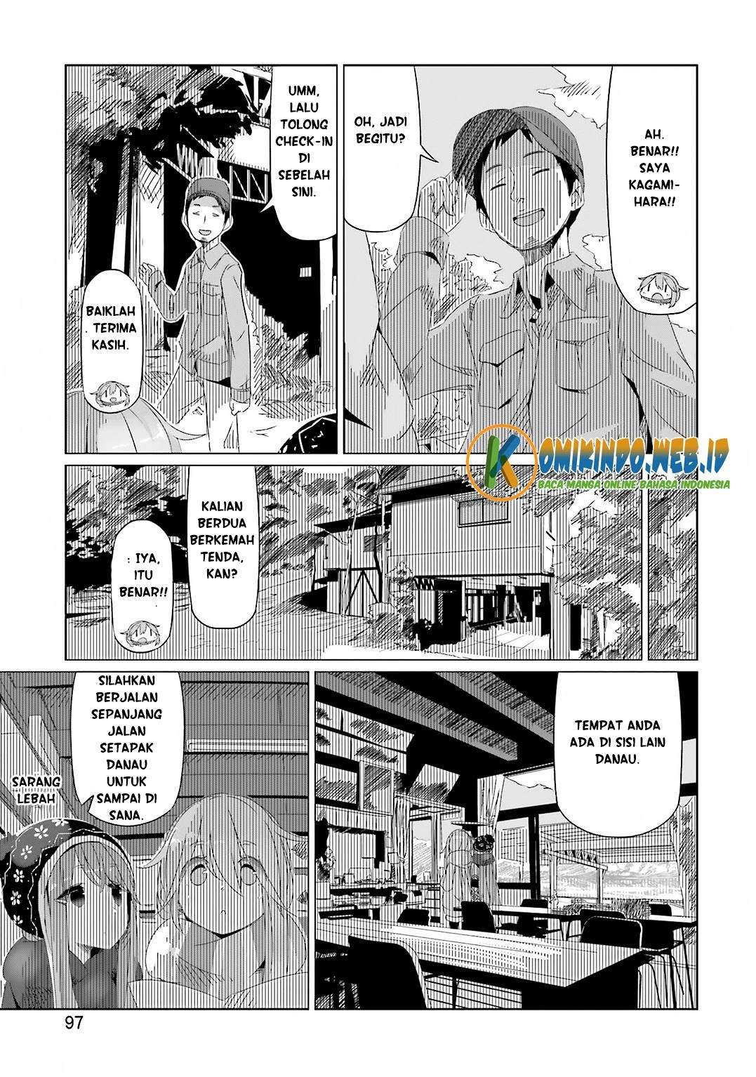 Yuru-Camp Chapter 10 Gambar 20