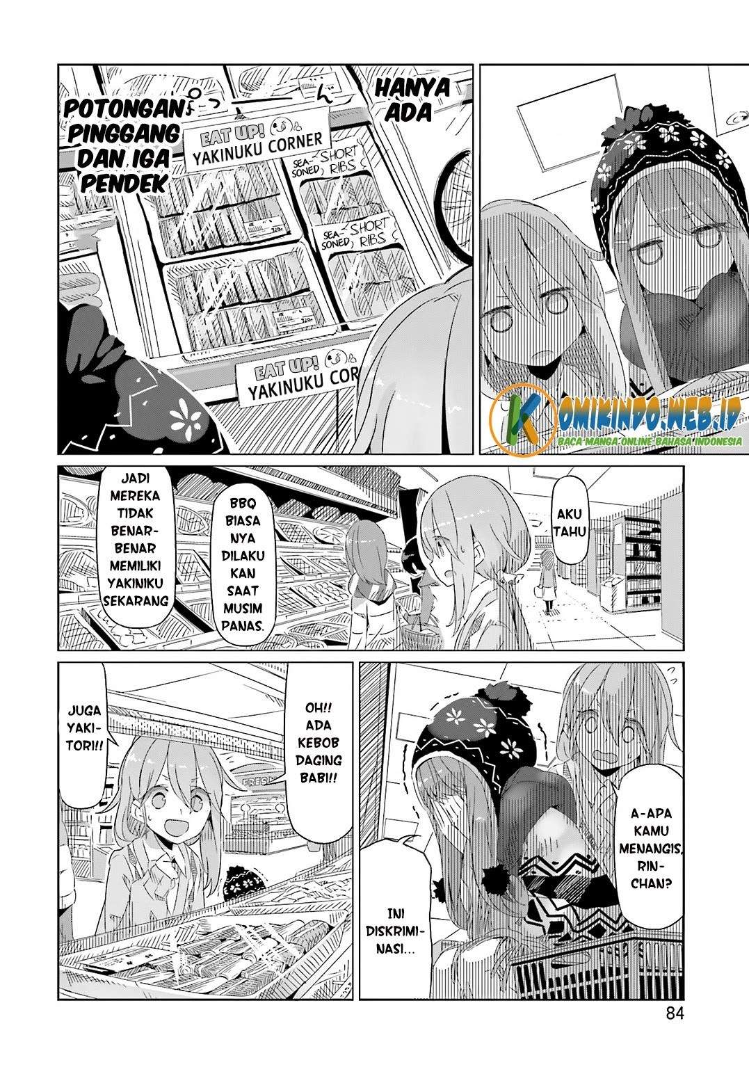 Yuru-Camp Chapter 10 Gambar 7