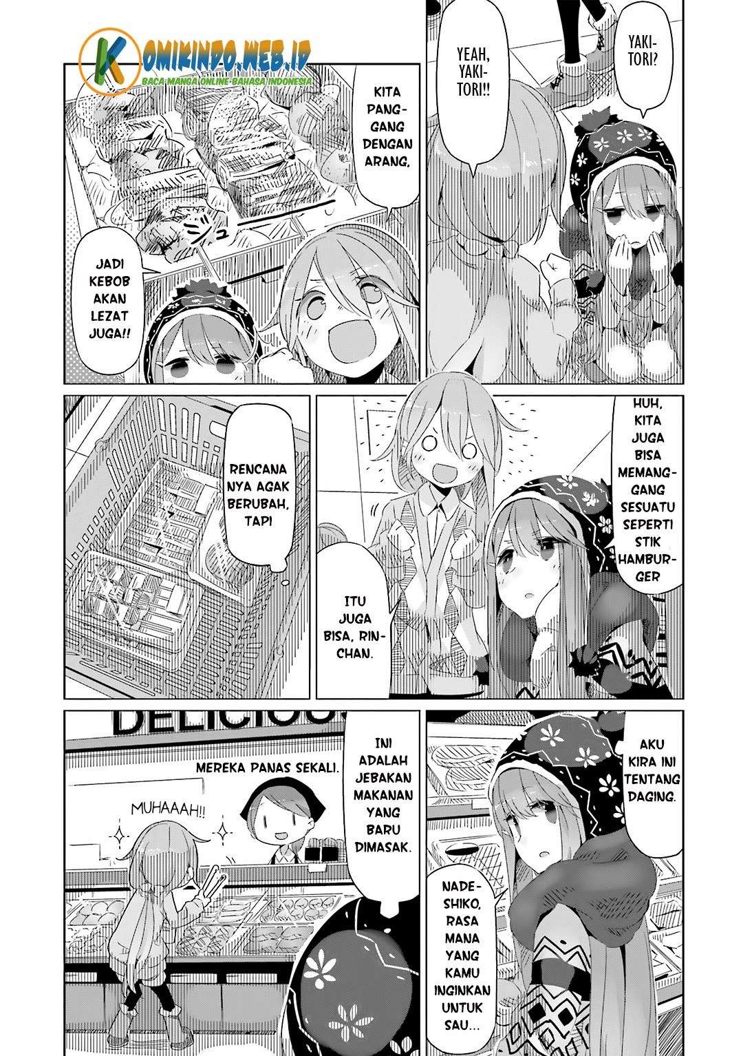 Yuru-Camp Chapter 10 Gambar 8