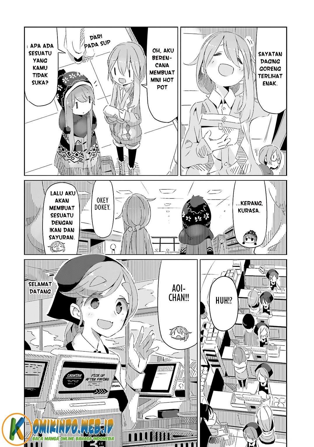 Yuru-Camp Chapter 10 Gambar 9