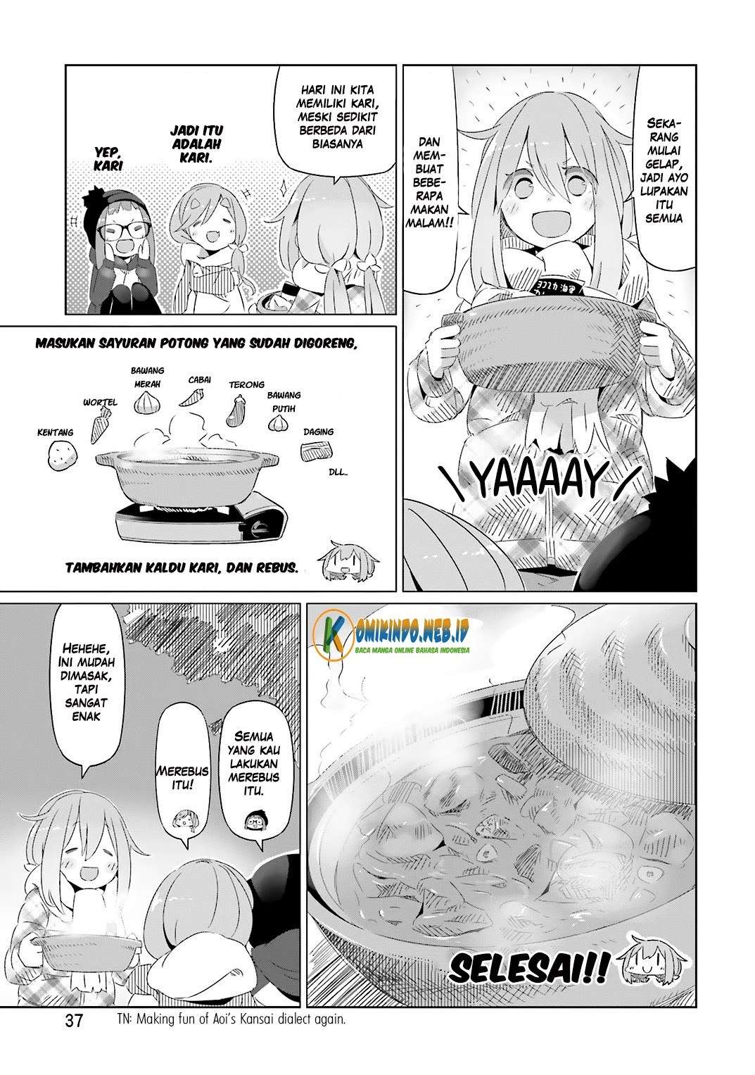 Yuru-Camp Chapter 08 Gambar 10