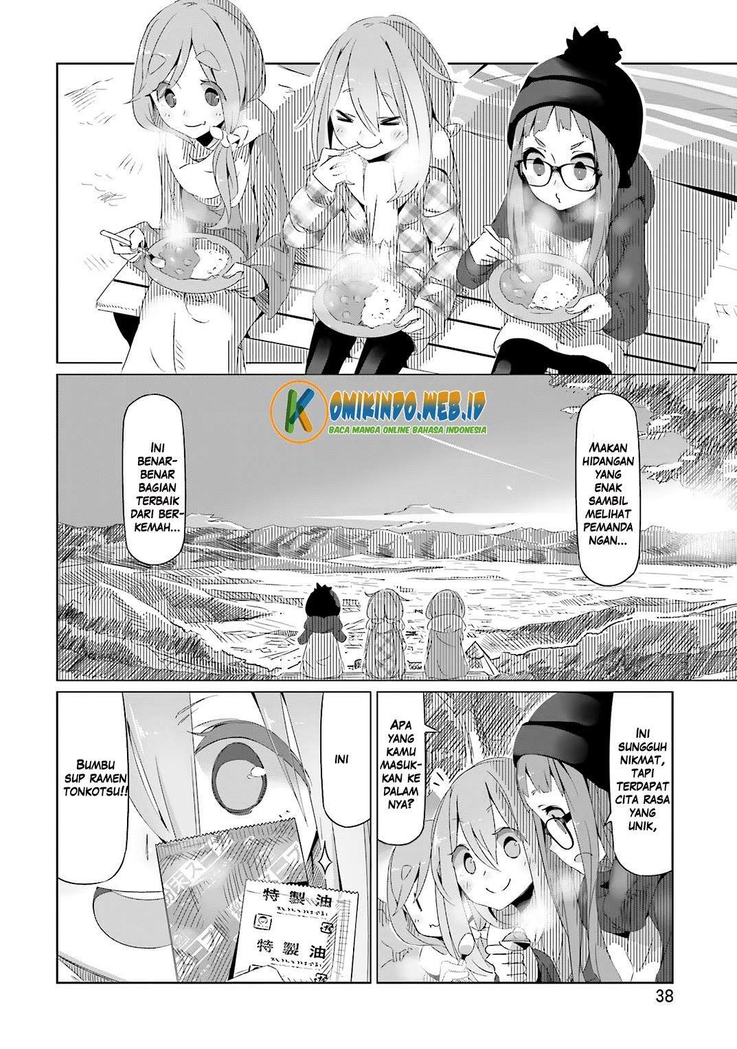 Yuru-Camp Chapter 08 Gambar 11