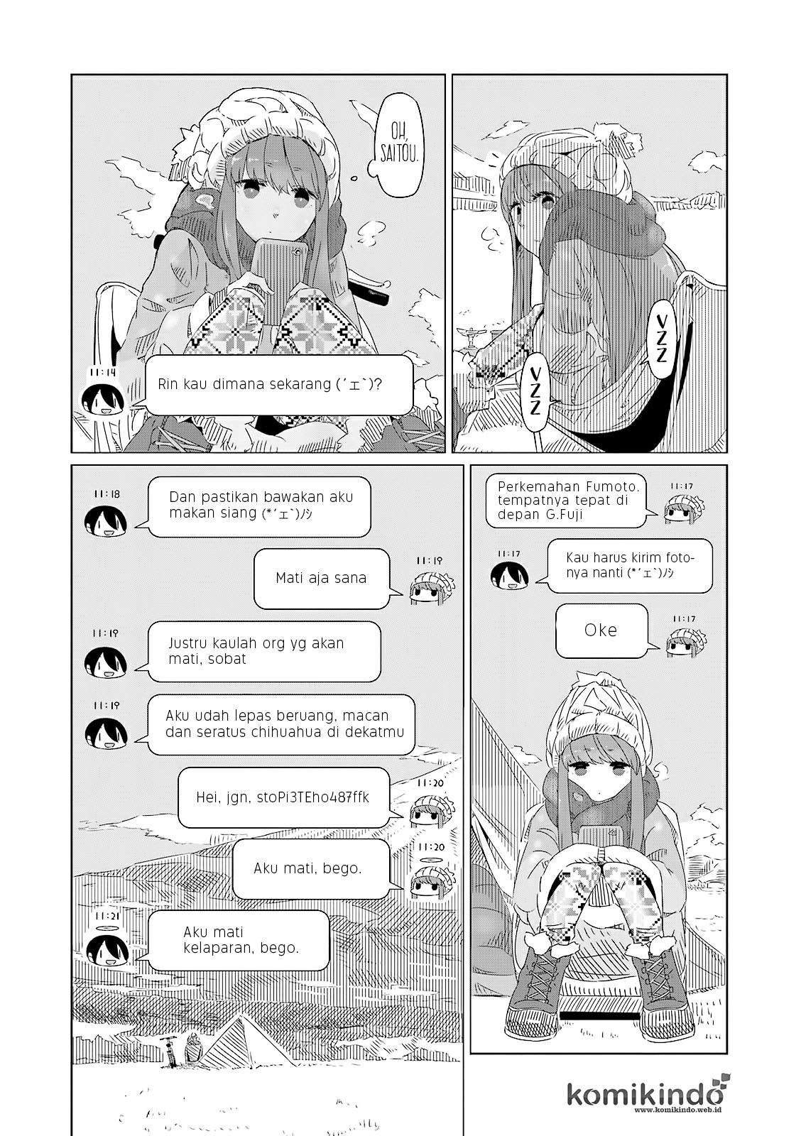 Yuru-Camp Chapter 03 Gambar 6
