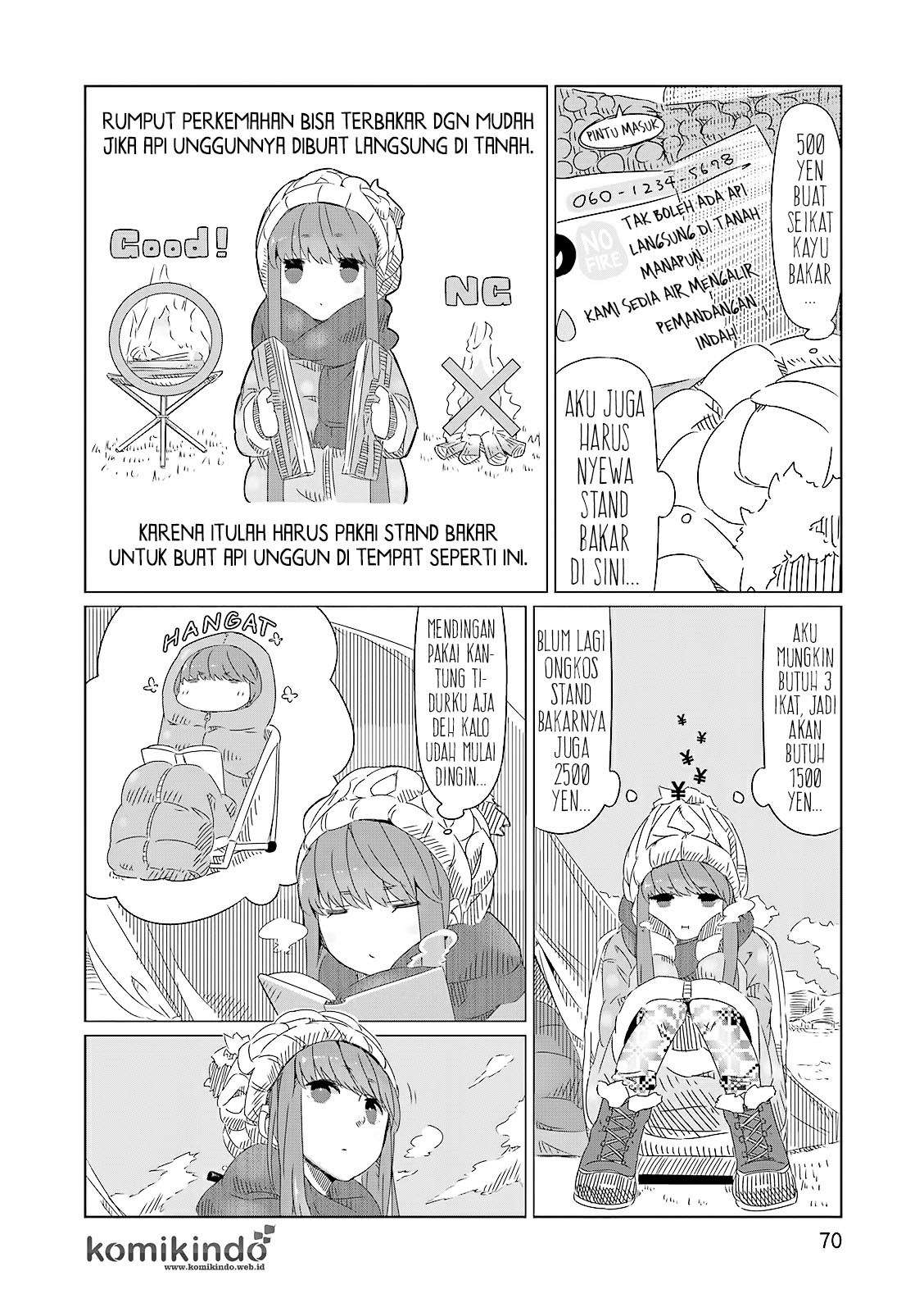Yuru-Camp Chapter 03 Gambar 7