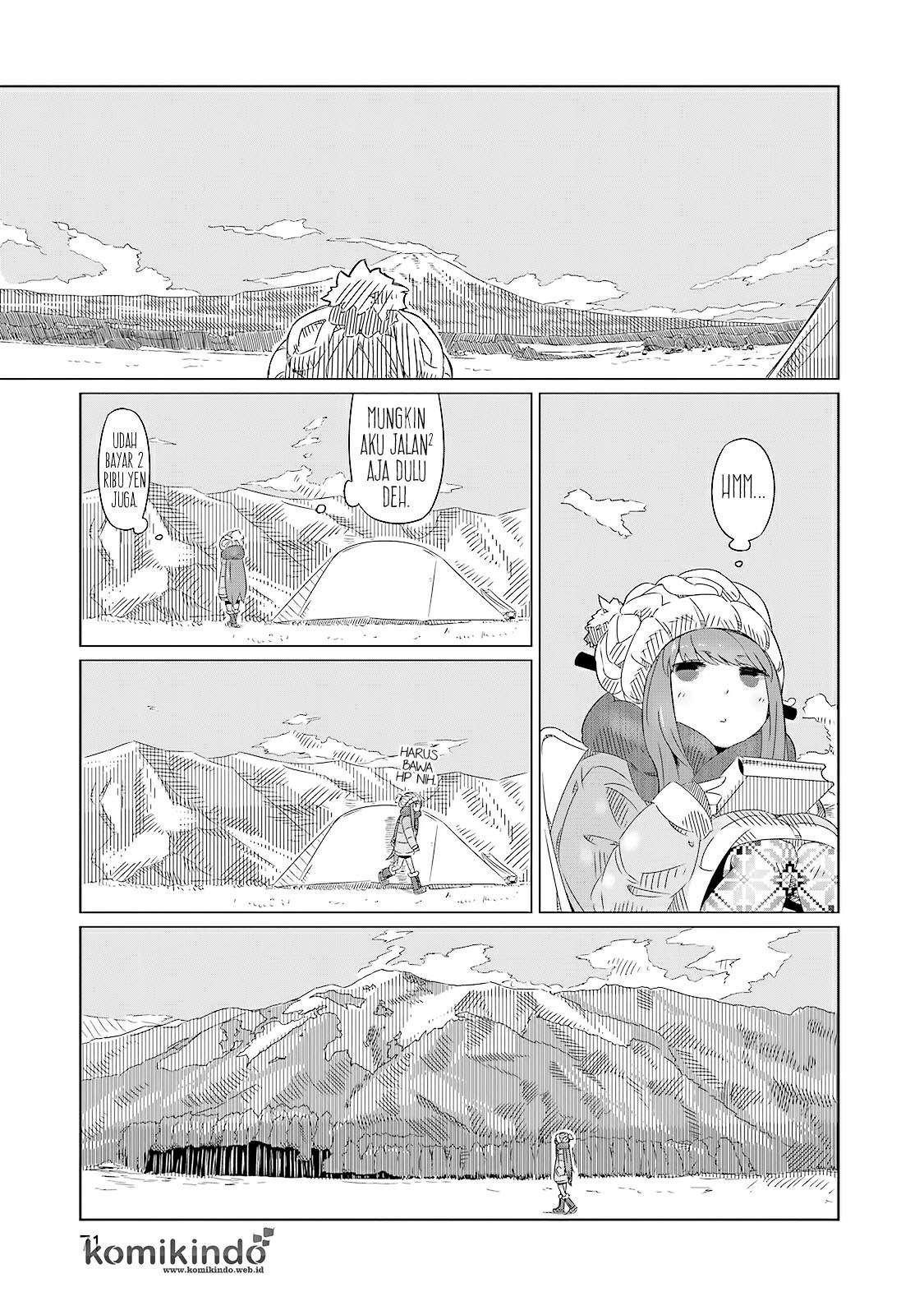 Yuru-Camp Chapter 03 Gambar 8