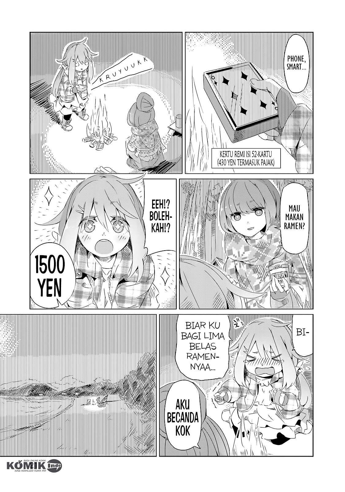 Yuru-Camp Chapter 01 Gambar 21
