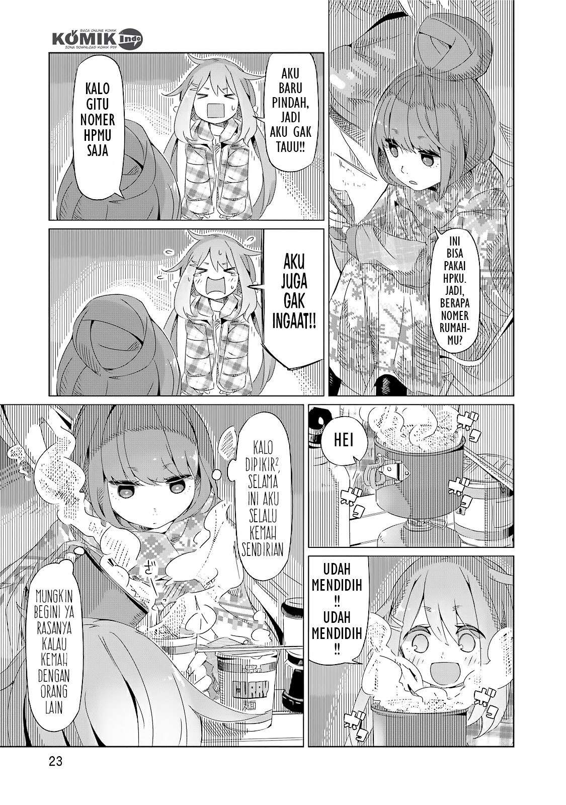 Yuru-Camp Chapter 01 Gambar 23