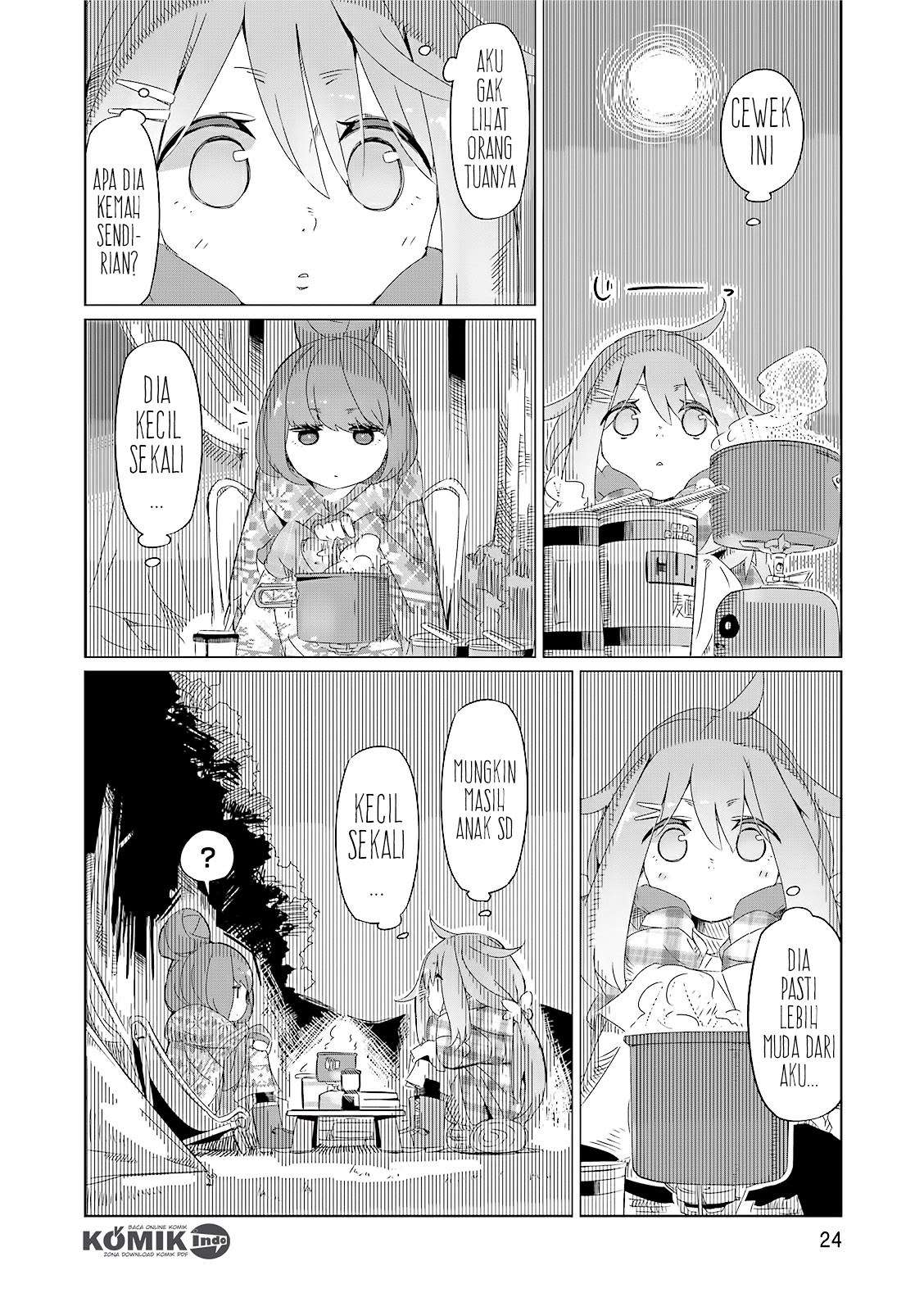 Yuru-Camp Chapter 01 Gambar 24