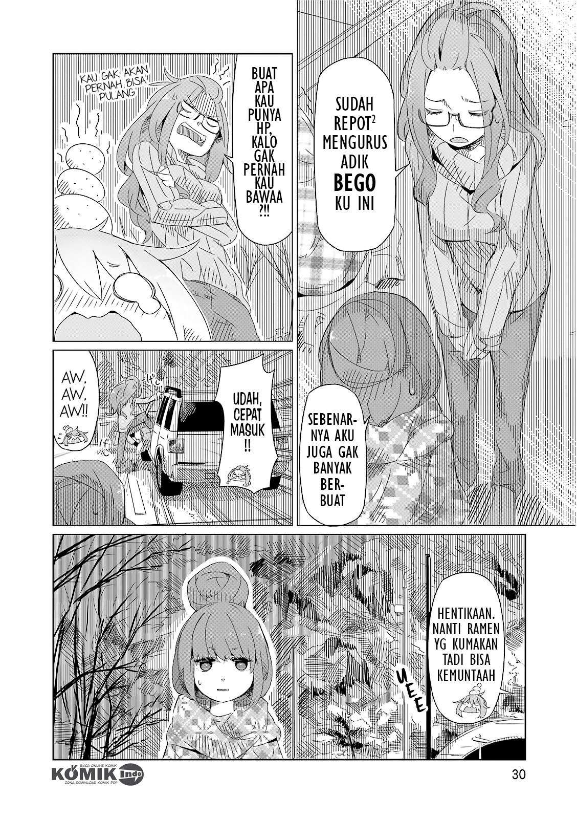 Yuru-Camp Chapter 01 Gambar 29