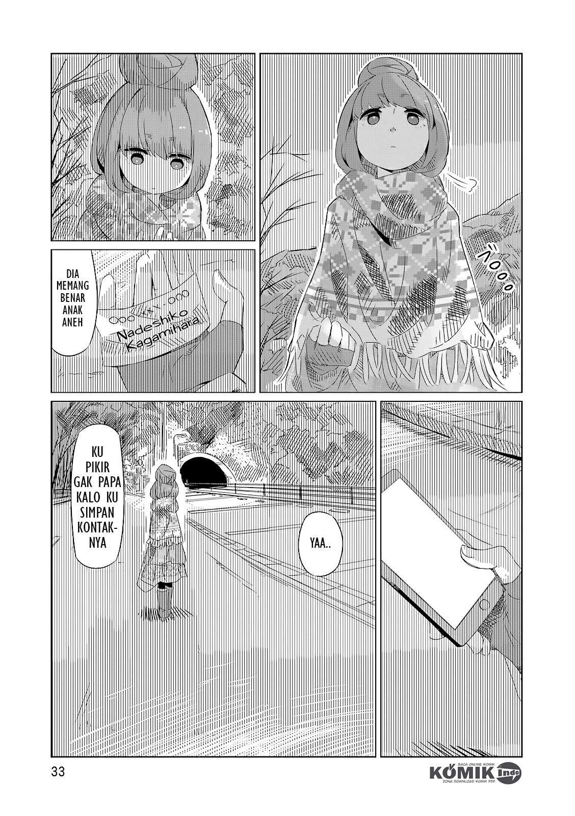 Yuru-Camp Chapter 01 Gambar 32