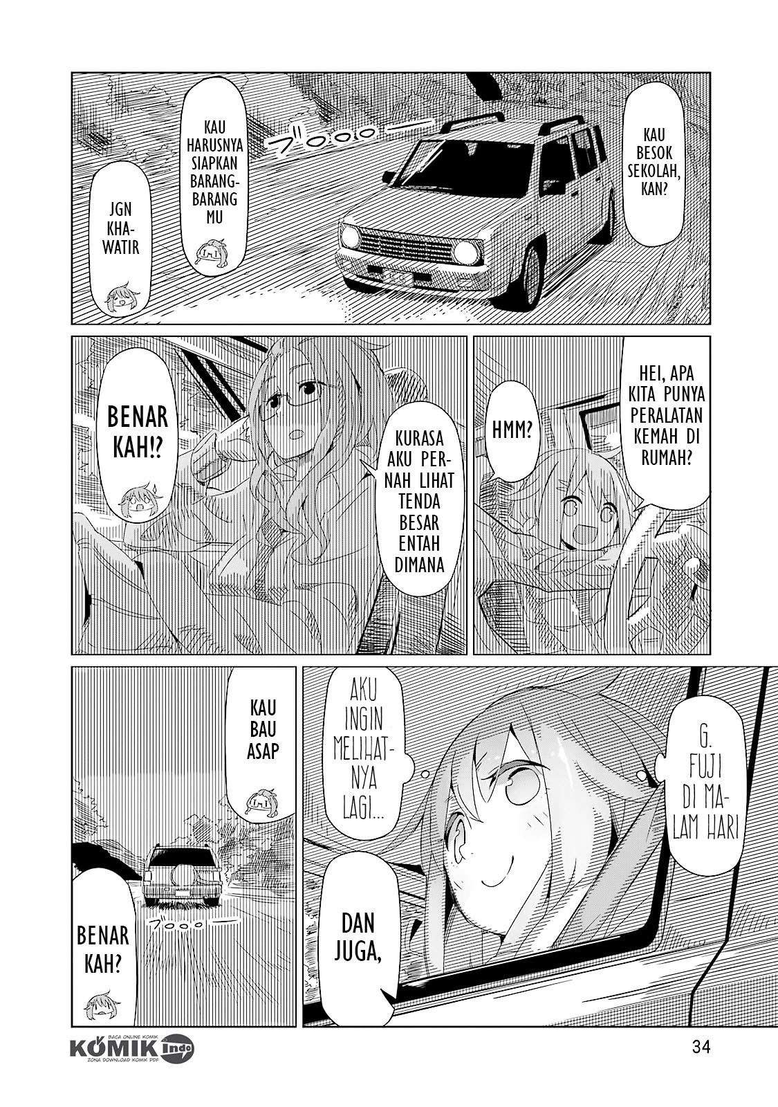 Yuru-Camp Chapter 01 Gambar 33