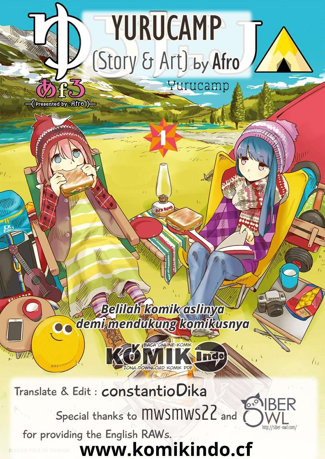 Yuru-Camp Chapter 01 Gambar 40