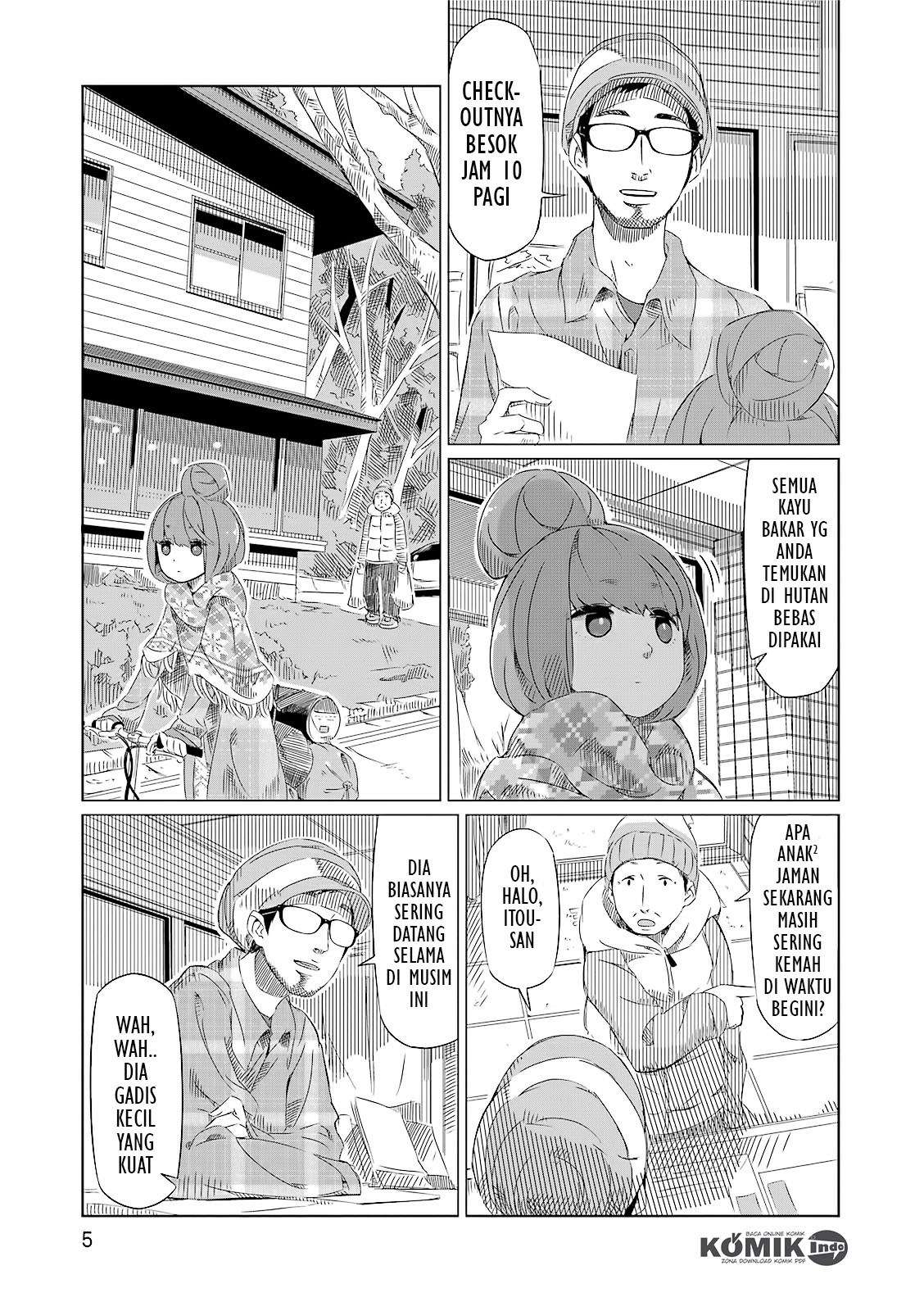 Yuru-Camp Chapter 01 Gambar 6