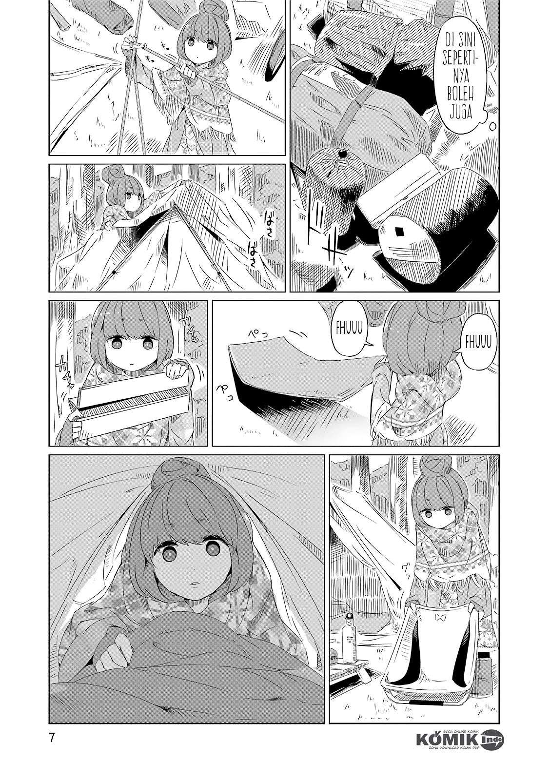 Yuru-Camp Chapter 01 Gambar 8