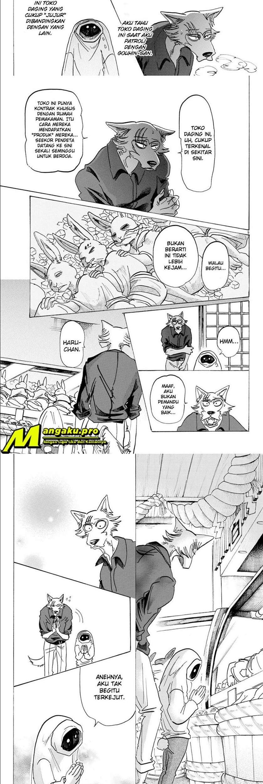 Beastars Chapter 122 Gambar 9