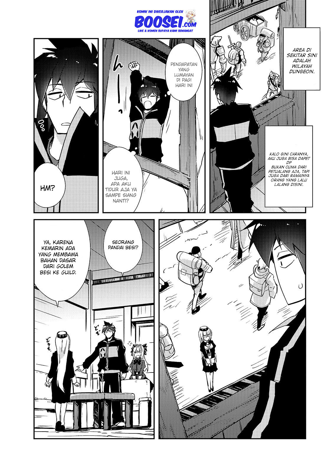 Zettai ni Hatarakitakunai Dungeon Master ga Damin wo Musaboru made Chapter 23 Gambar 13