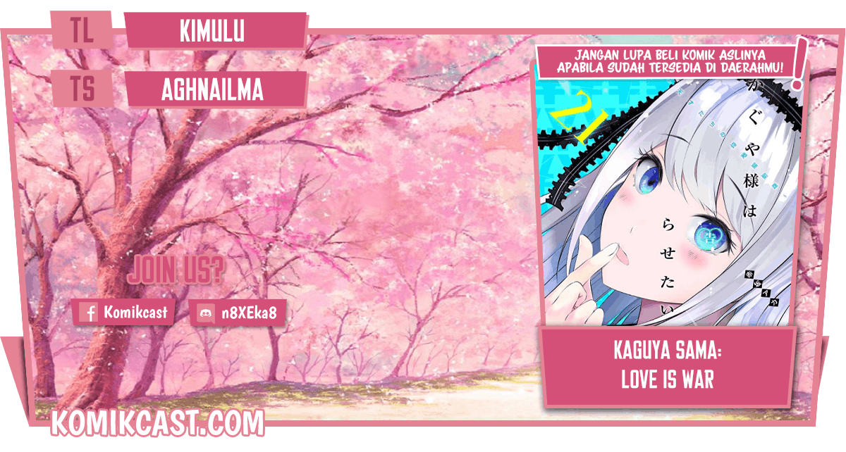 Baca Komik Kaguya-sama wa Kokurasetai – Tensai-tachi no Renai Zunousen Chapter 221 Gambar 1