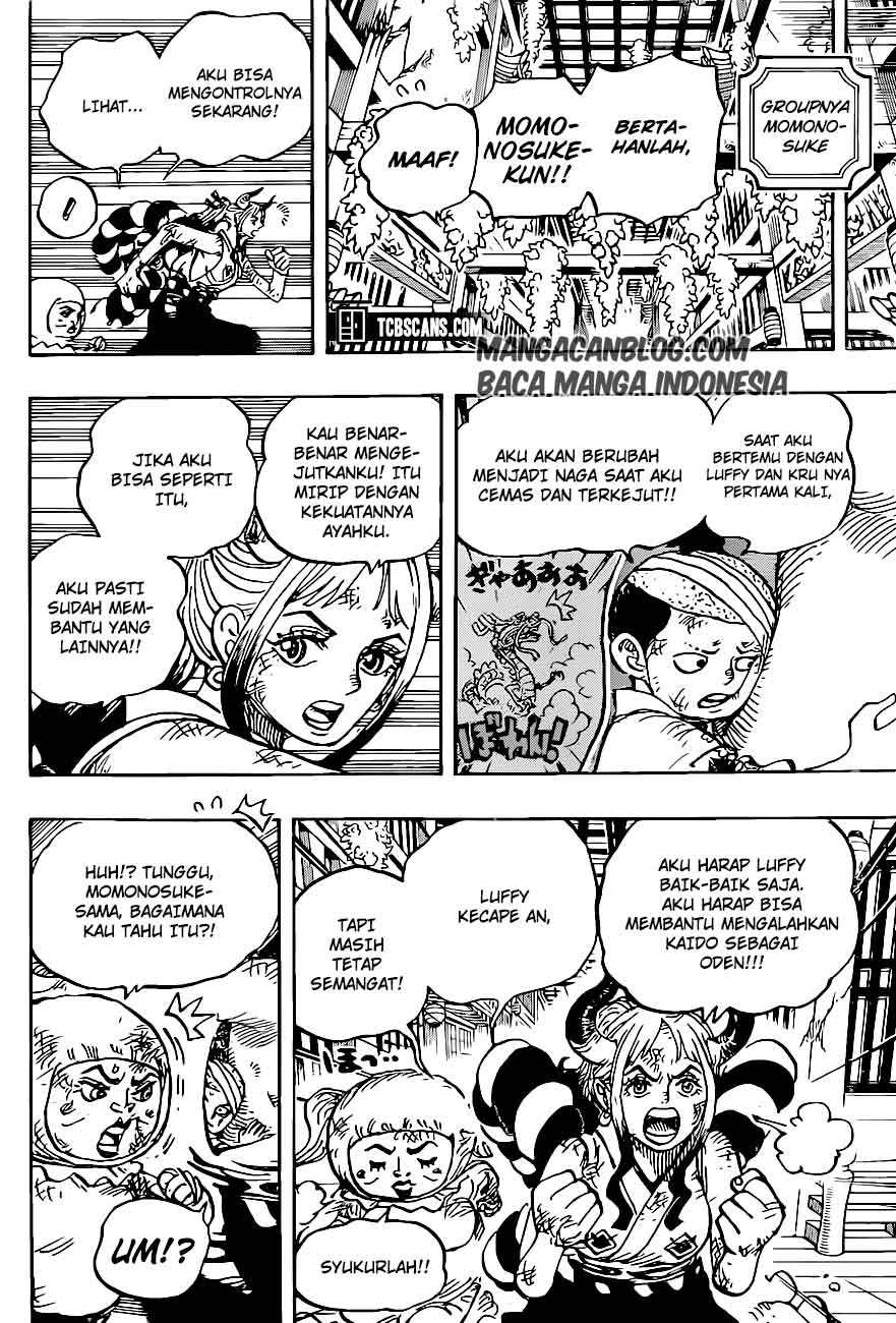 One Piece Chapter 1008 Gambar 14