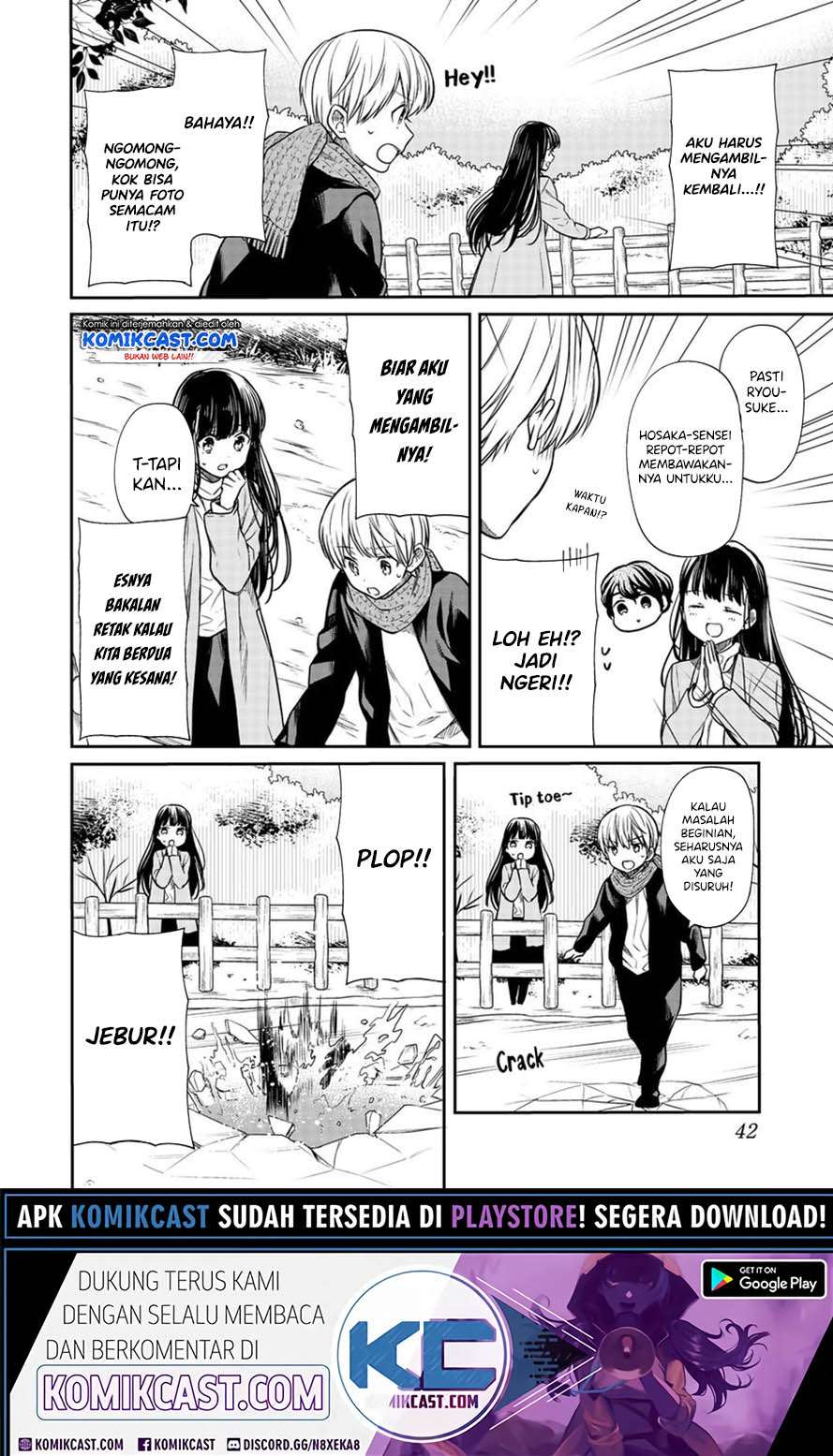 Danshi Koukousei wo Yashinaitai Onee-san no Hanashi Chapter 144 Gambar 3