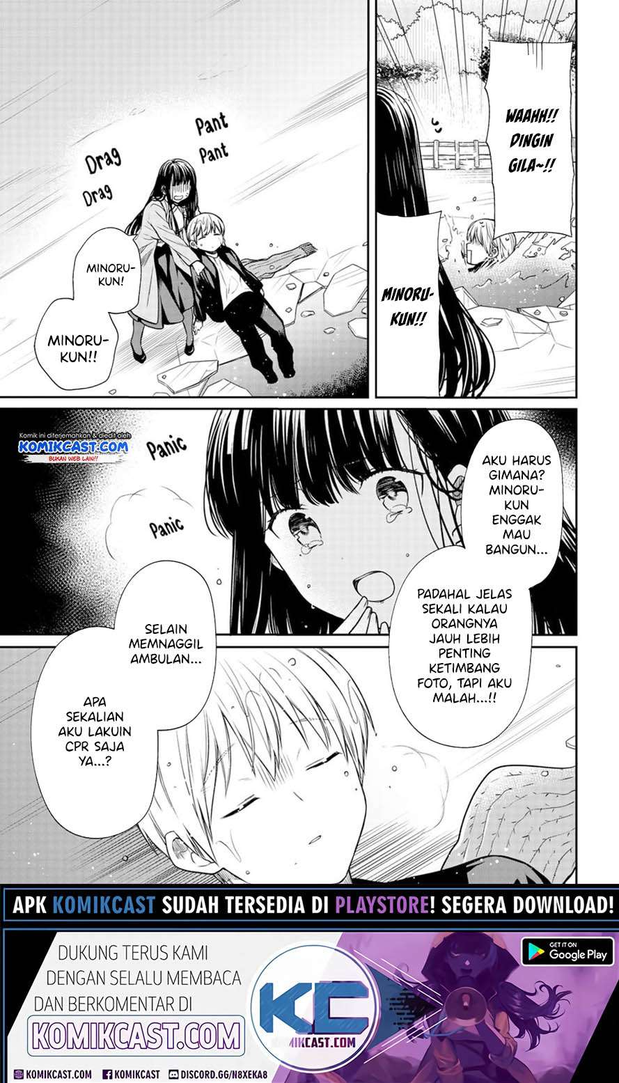 Danshi Koukousei wo Yashinaitai Onee-san no Hanashi Chapter 144 Gambar 4