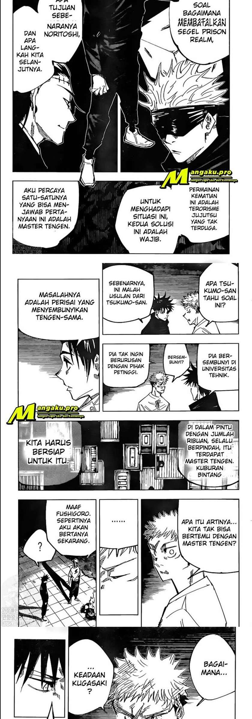 Jujutsu Kaisen Chapter 144 Gambar 3