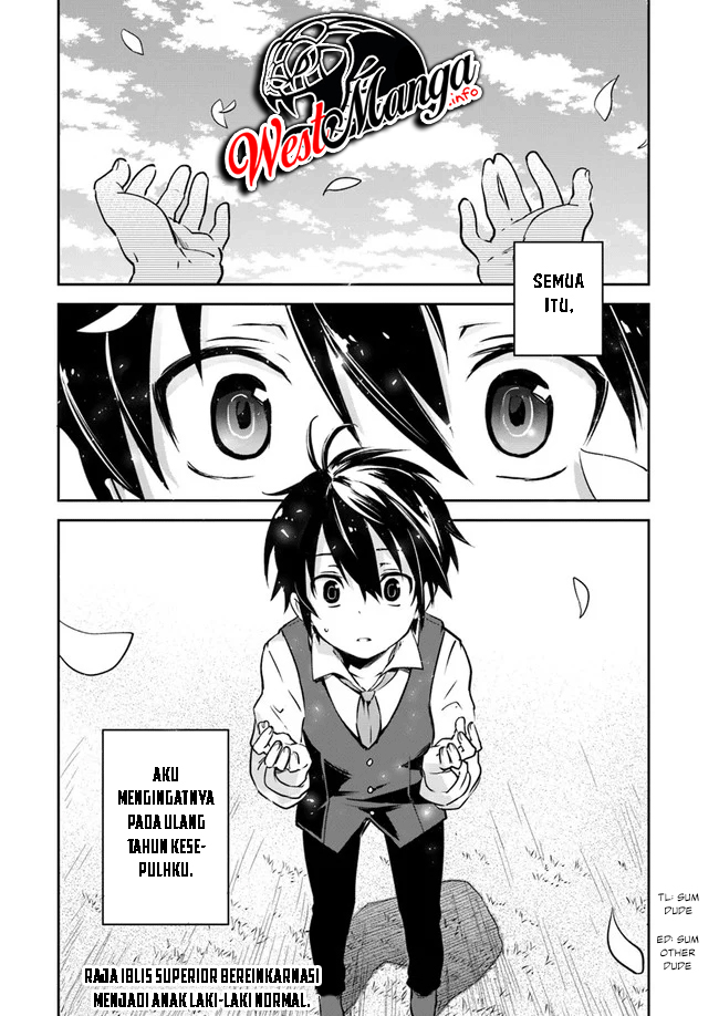 Henkyou Gurashi no Maou, Tensei shite Saikyou no Majutsushi ni naru 〜Aisarenagara Nariagaru Moto Maō wa, Ningen o Shiritai〜 Chapter 1.2 Gambar 26