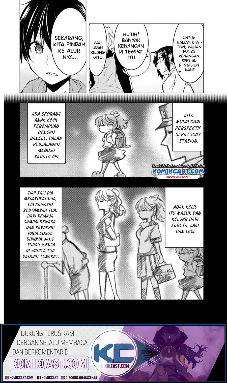 Bokutachi no Remake Chapter 06.2 Gambar 5