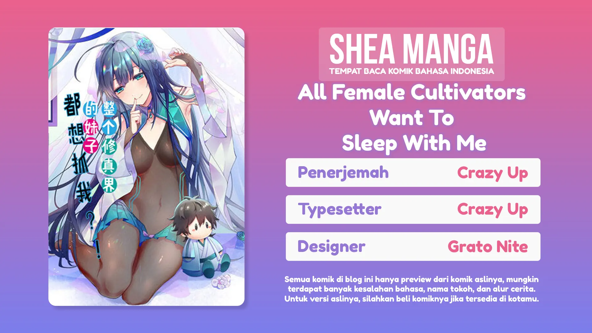 Baca Komik All Female Cultivators Want To Sleep With Me Chapter 20 Gambar 1