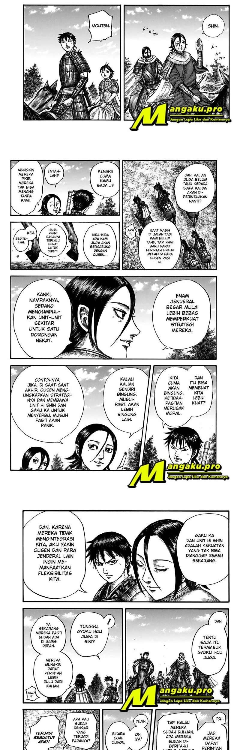 Kingdom Chapter 674 Gambar 7