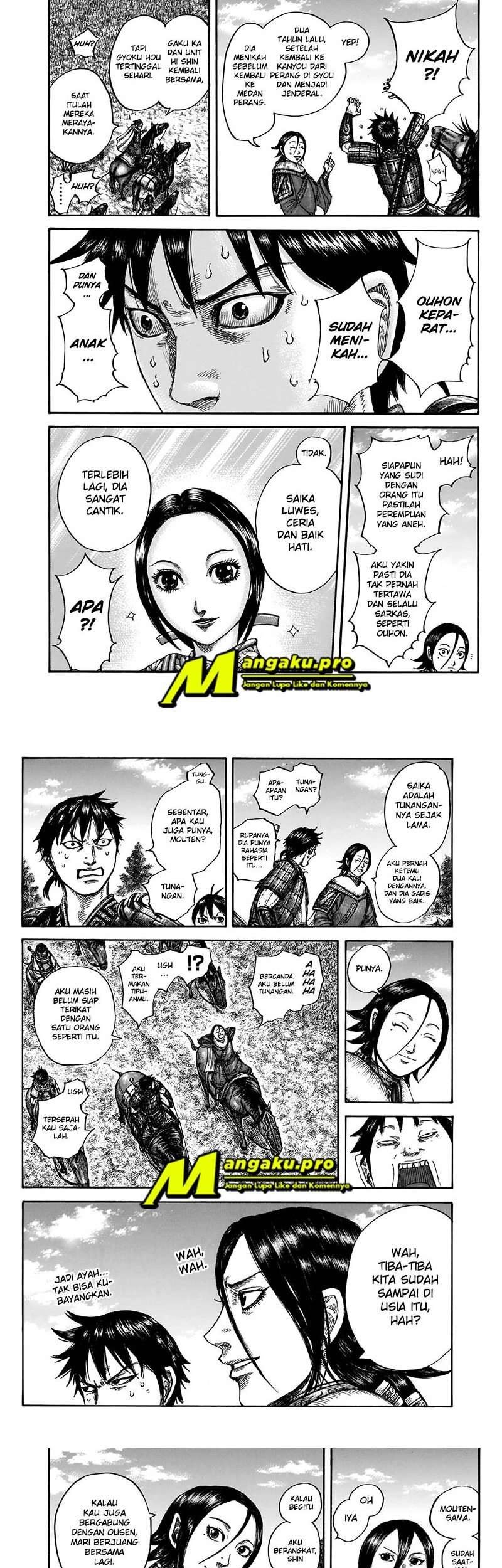 Kingdom Chapter 674 Gambar 9