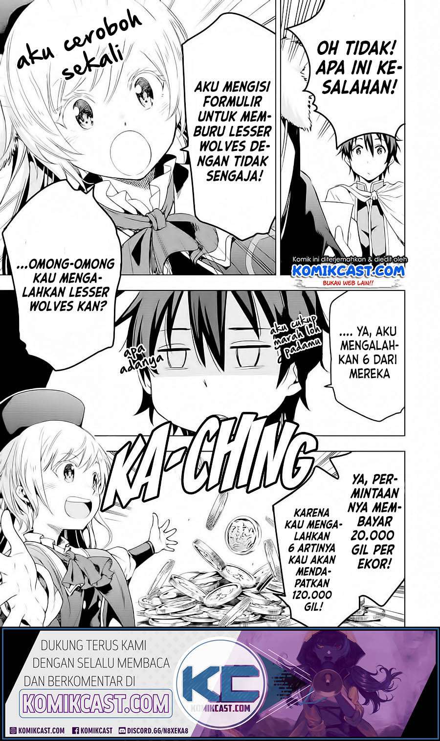Isekai Kenja no Tensei Musou ~Geemu no Chishiki de Isekai Saikyou~ Chapter 04.1 Gambar 4