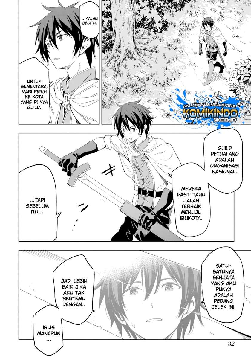 Isekai Kenja no Tensei Musou ~Geemu no Chishiki de Isekai Saikyou~ Chapter 01.2 Gambar 20