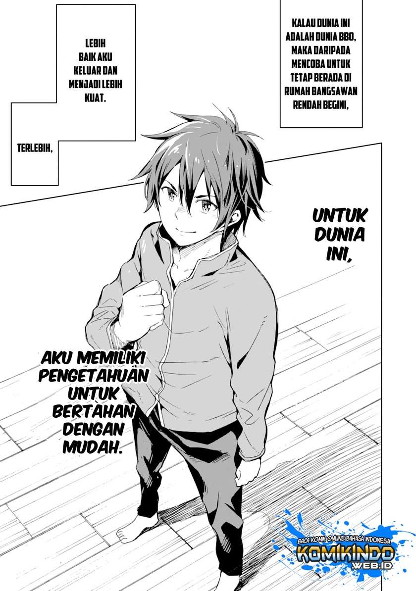 Isekai Kenja no Tensei Musou ~Geemu no Chishiki de Isekai Saikyou~ Chapter 01.2 Gambar 9