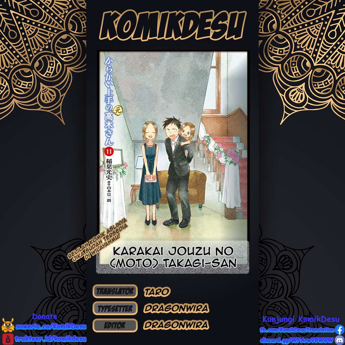 Baca Komik Karakai Jouzu no (Moto) Takagi-san Chapter 71 Gambar 1