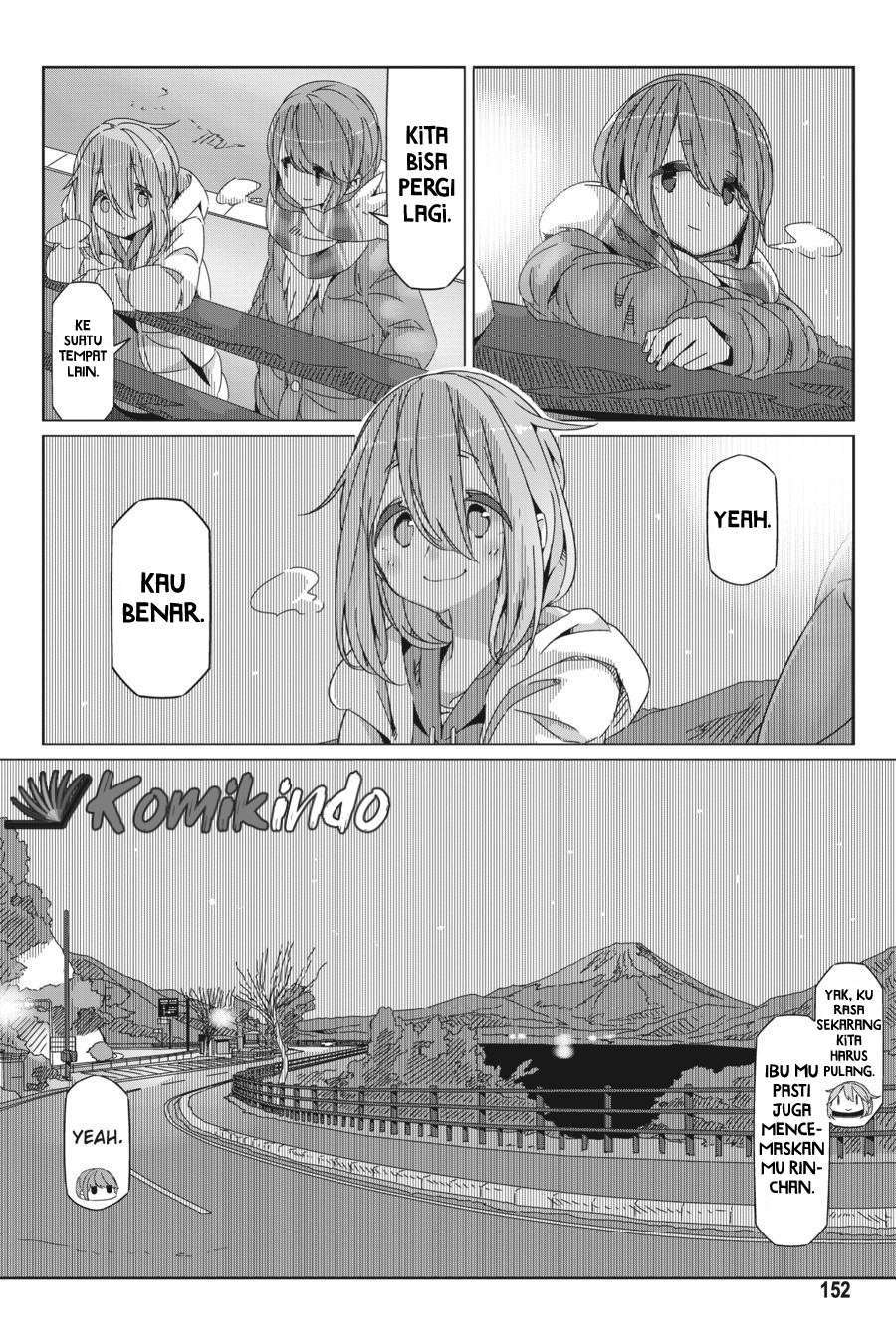 Yuru-Camp Chapter 52 Gambar 22
